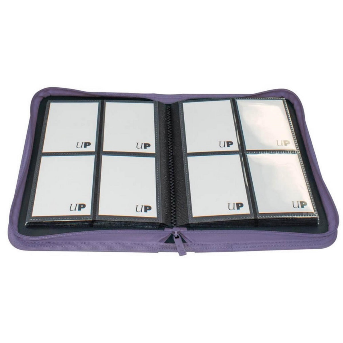 ULTRA PRO Binder - Vivid 4-Pocket Zippered Pro-Binder: Purple