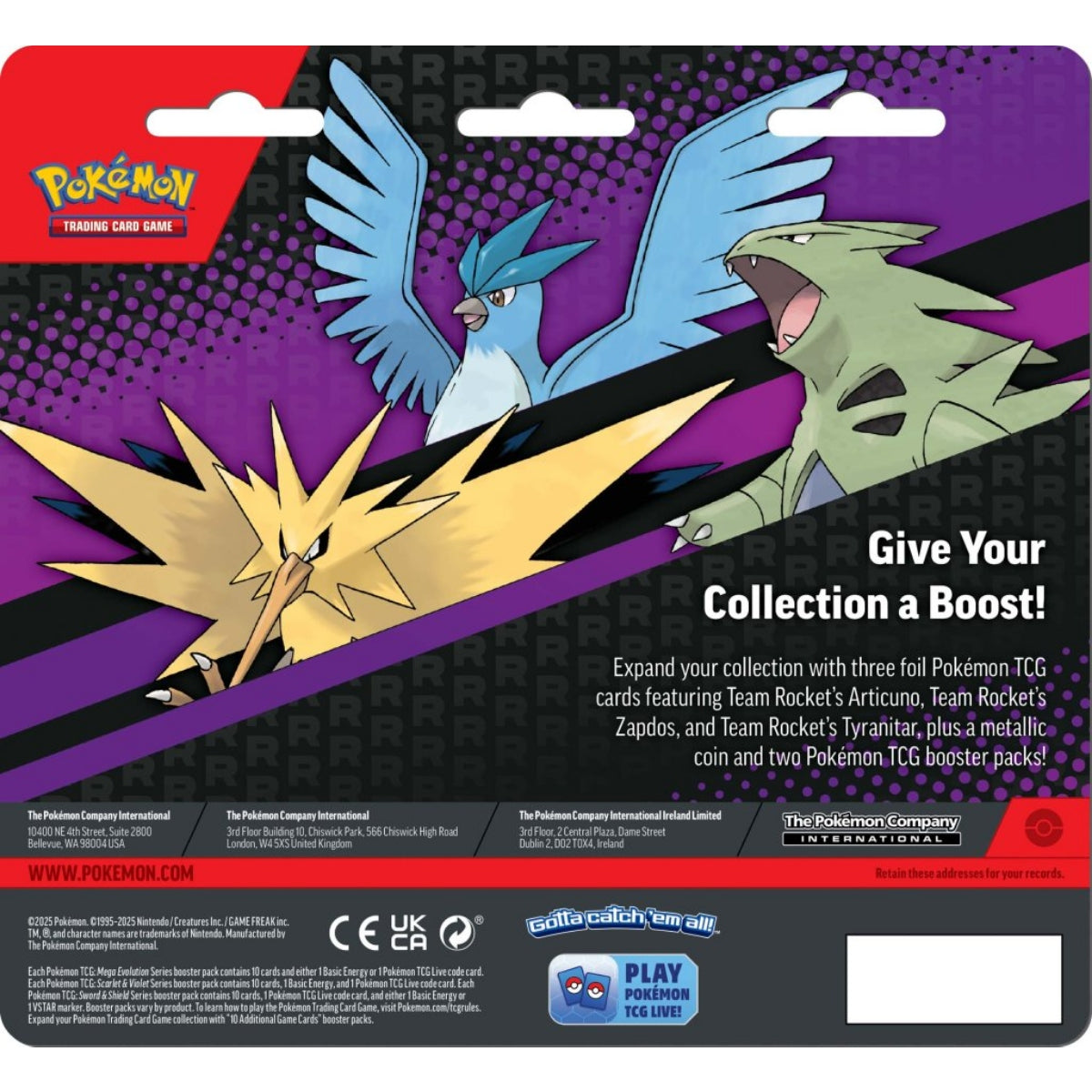 Pokemon TCG - Team Rocket Enhanced 2 Pack Blister