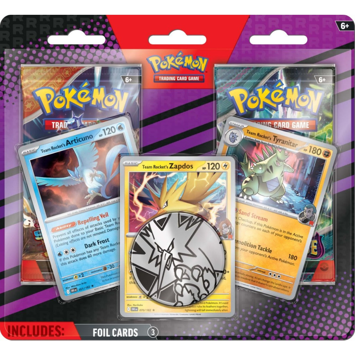 Pokemon TCG - Team Rocket Enhanced 2 Pack Blister