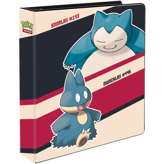 Pokemon Ultra Pro - Snorlax & Munchlax 9-Pocket Portfolio Card Album