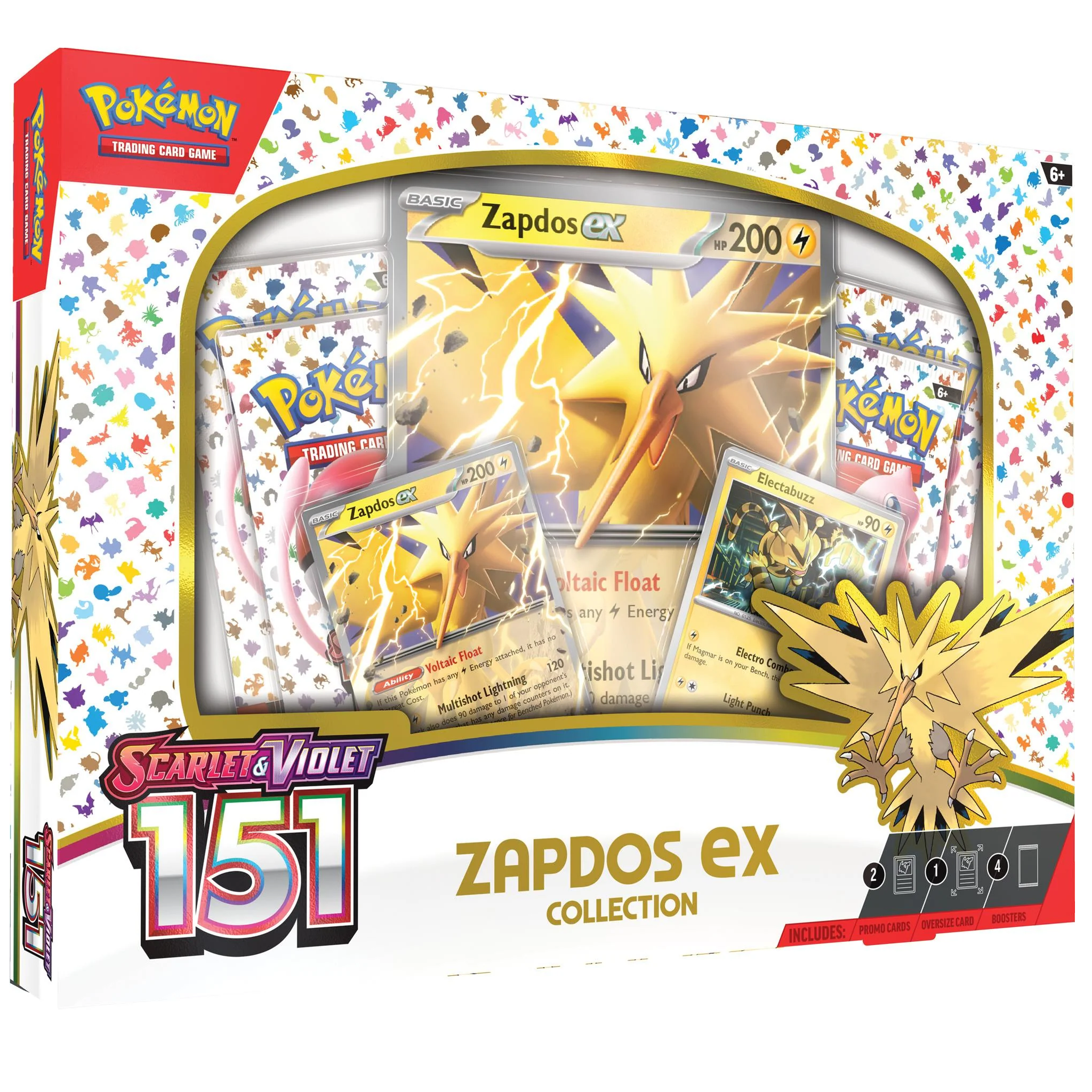 Pokemon TCG - Scarlet & Violet 151 Collection Zapdos EX