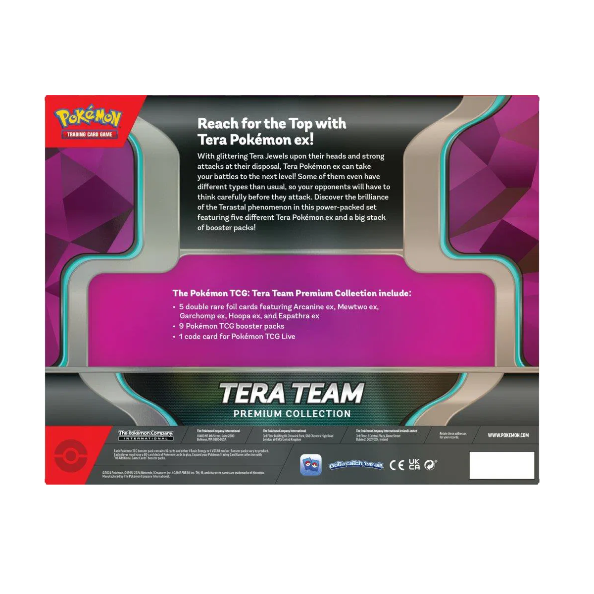 Pokémon TCG - Tera Team Premium Collection