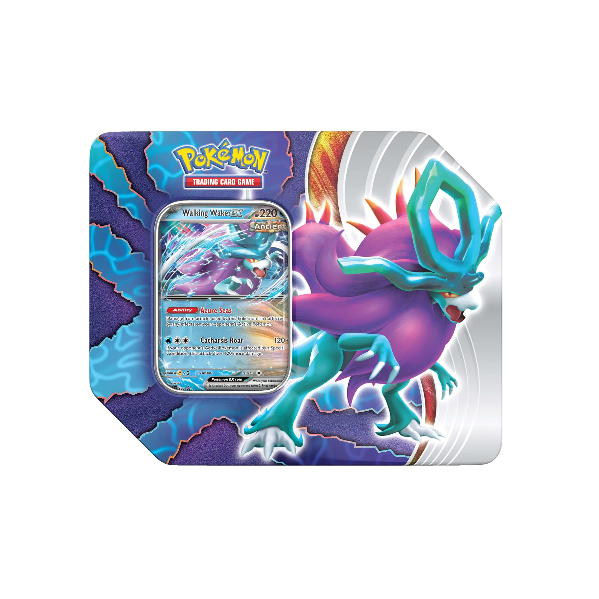 Pokemon TCG - Paradox (Walking Wake) EX Clash Tin